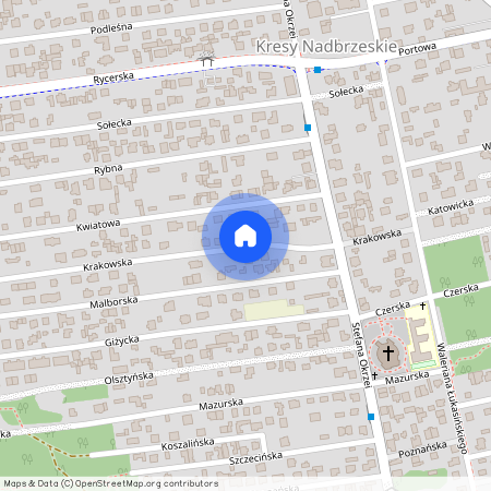 ul. Krakowska, Otwock, otwocki, mazowieckie