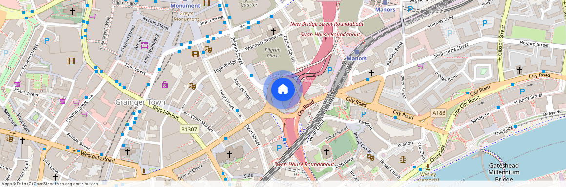55 Degrees North, Pilgrim Street, Newcastle Upon Tyne, Tyne and Wear, NE1 6BJ