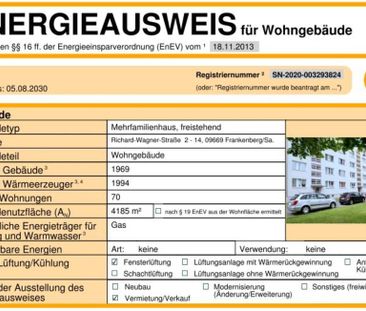 Schöne 2-Raumwohnung in ruhiger Wohnlage - Foto 1