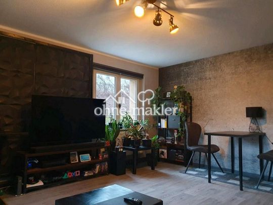 Ruhig wohnen in Jena-Nord: 2 Zimmer (46 m²) mit Einbauküche, EG - Foto 1