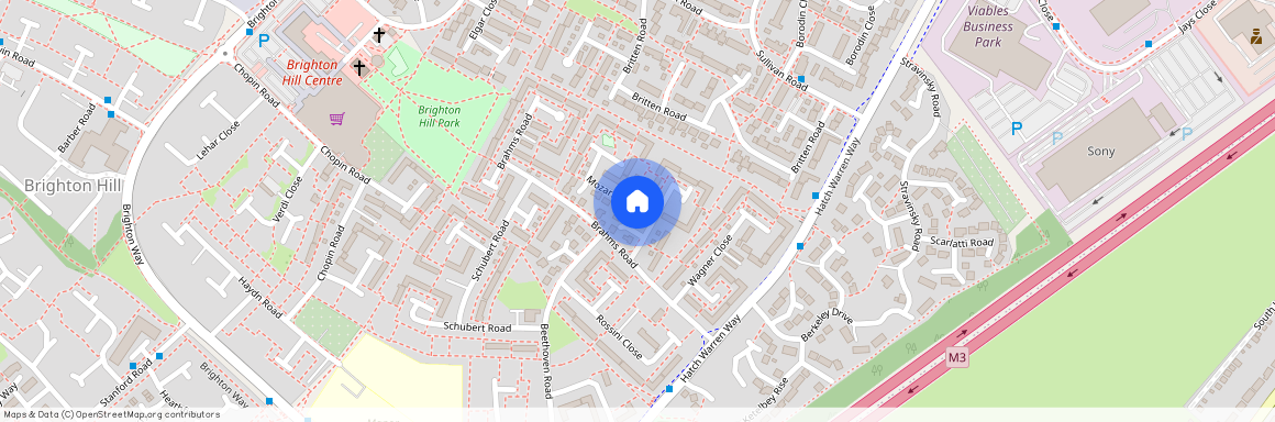 Mozart Close, Basingstoke, RG22