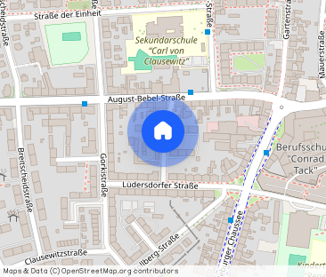 Kleine, renovierte 2-Raumwohnung im Herzen der Stadt Burg - Photo 1