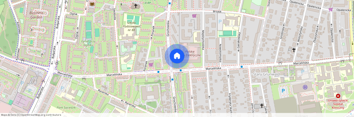 ul. Grochowska, Świt, Grunwald, Poznań, wielkopolskie