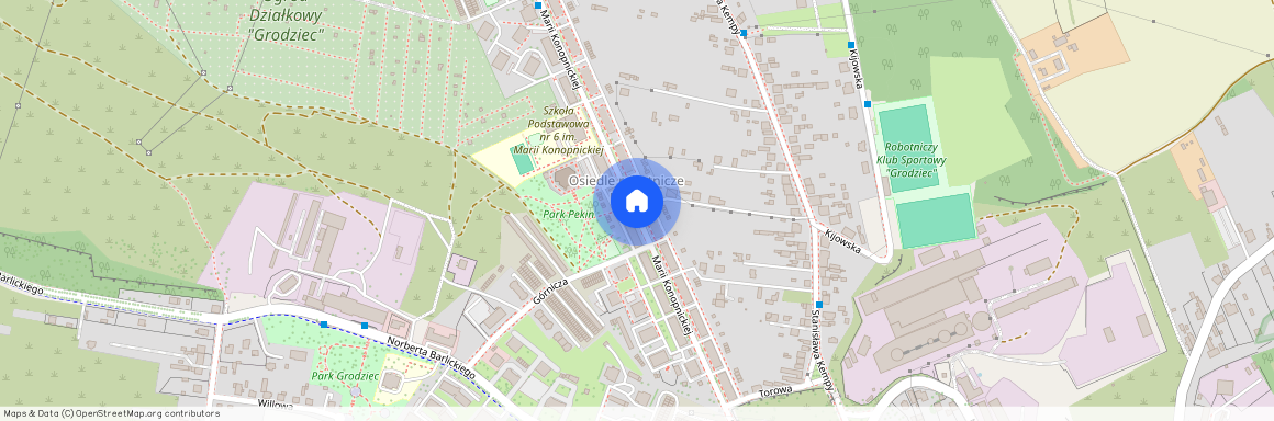 ul. Marii Konopnickiej, Będzin, będziński, śląskie