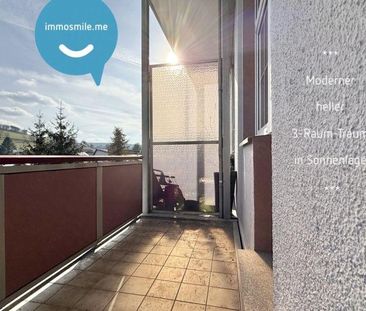 3-Raum • Sonnenbalkon • Parkett • Einbauküche möglich • Stellplatz ... - Foto 1