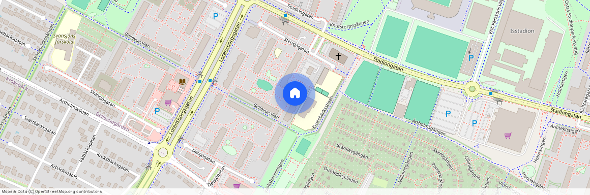 Stensjögatan 10, Bellevuegården