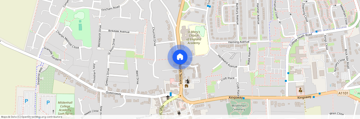 North Terrace, Mildenhall