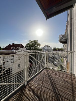 2-Raumwohnung mit schöner Aussicht in den Leipziger Auwald - Terrasse und Balkon / Badewanne / Fahrstuhl / Tiefgarage / WG geeignet - Foto 1