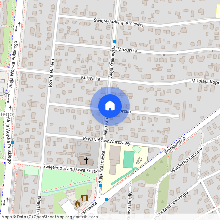 Pruszkowski, Piastów, Pomorska