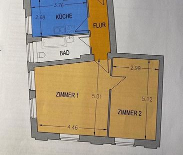 Geschmackvoll eingerichtete 2-Zimmer-Wohnung in Weißensee, möbliert - Foto 5