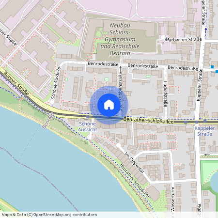 Benrather Schloßallee 23, 40597 Düsseldorf - Benrath
