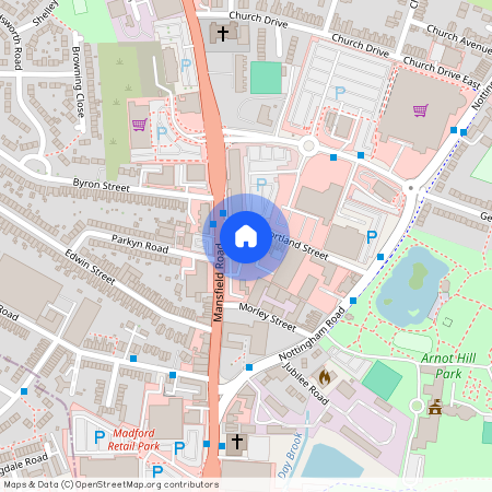 Portland Street, Daybrook, Nottingham, NG5