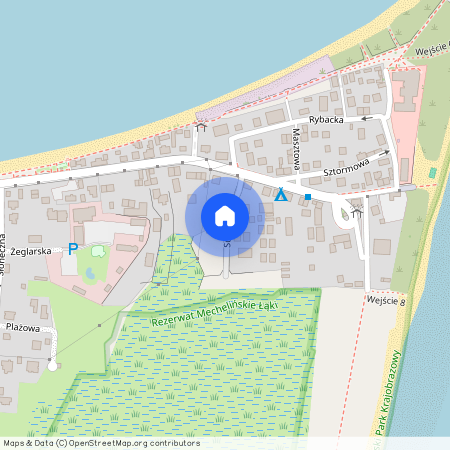 ul. Surfingowa, Rewa, Kosakowo, pucki, pomorskie