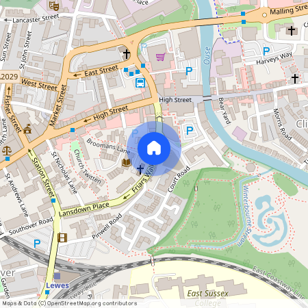 Friars Walk, Lewes BN7