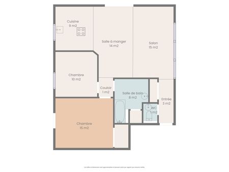 À louer / Appartement / SPA - Photo 5
