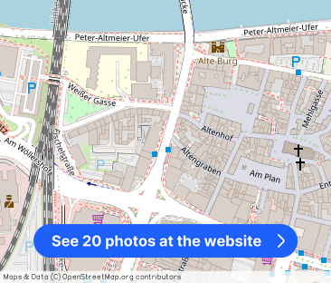 Gepflegte 3-ZKB-Wohnung mit Dachterrasse und Keller in bester Lage ... - Photo 1