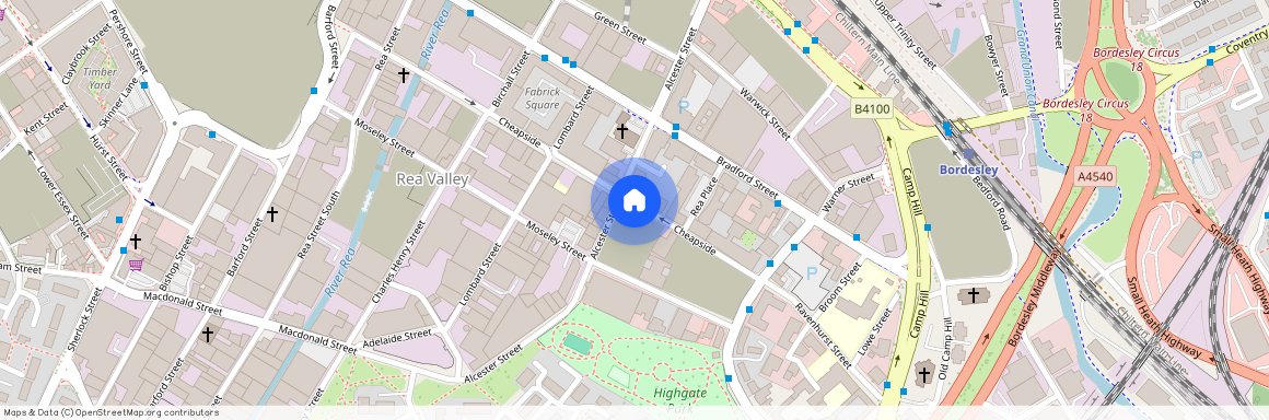 Cheapside, Deritend, Birmingham, West Midlands, B12
