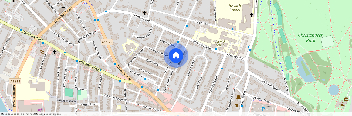 Ipswich, Ipswich IP1