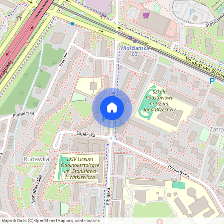 ul. Elbląska, Sady Żoliborskie, Żoliborz, Warszawa, mazowieckie