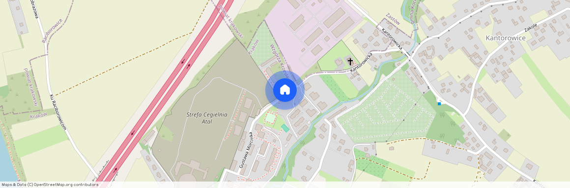 Strefa Cegielnia ul. Gustawa Morcinka, Zesławice, Wzgórza Krzesławickie, Kraków, małopolskie