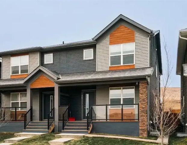 Beautiful Fully Upgraded 3 Bedroom+ Den Duplex in Wolf Willow | 307 Wolf Creek Way Southeast, Calgary - Photo 1