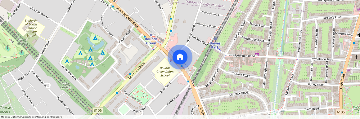 Bounds Green Road, N11