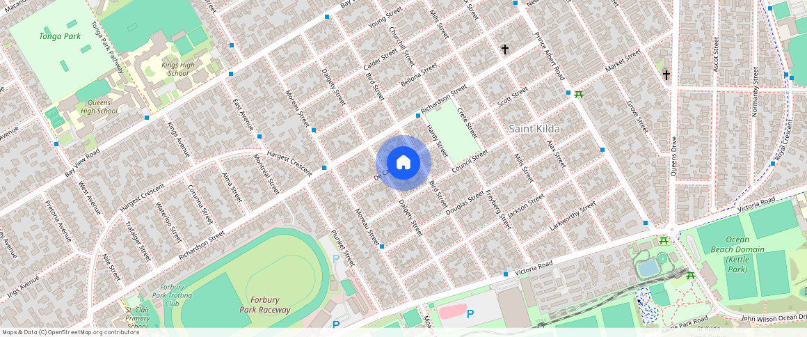 ** De Carle Street, Saint Kilda, Dunedin City