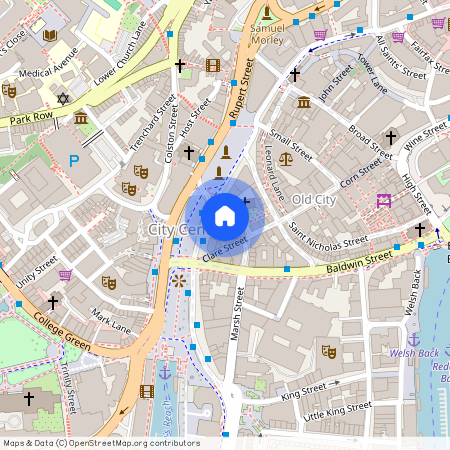 Bradley House, St. Stephens Avenue, Bristol, BS1