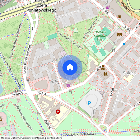 ul. Mieczysława Orłowicza, Solec, Śródmieście, Warszawa, mazowieckie