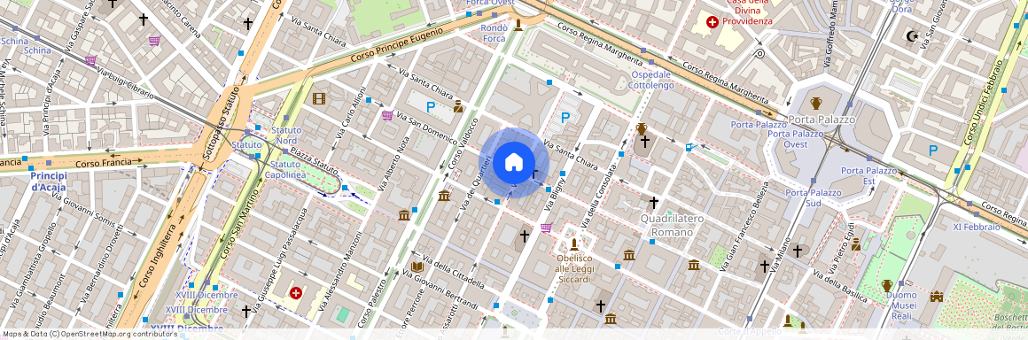 Via San Domenico, Turin, Piedmont 10122