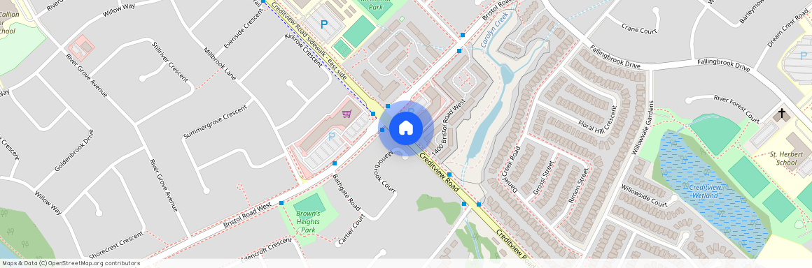 google map, Mississauga, Mississauga, Peel, L5V 2P3