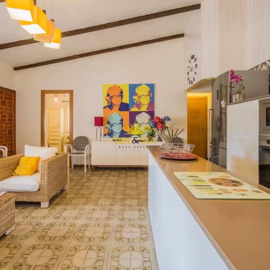 DETACHED VILLA FOR RENT, 4 BEDROOMS AND 1 BATHROOM IN LA MANGA - MURCIA - Photo 1