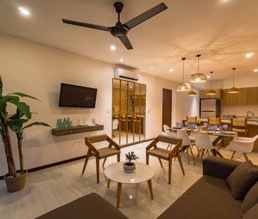 ¡Departamento VACACIONAL! en planta baja, con amenidades, en Chicxu... - Foto 4