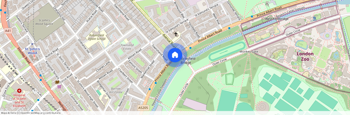 Oslo Court, Prince Albert Road, St John's Wood, London, NW8