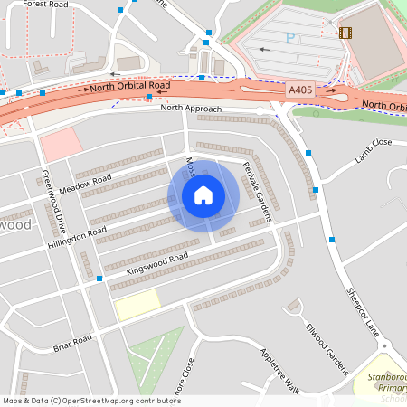 Moss Road, Watford WD25