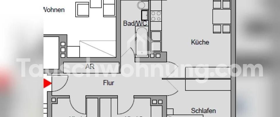 TAUSCHWOHNUNG GWG/Gewofag - Tausche 3,5 Zimmer Whg gegen 3-4 Zimmer Whg - Photo 1