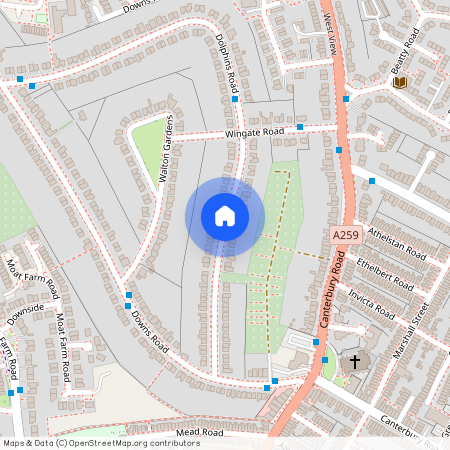 Dolphins Road, Folkestone, CT19