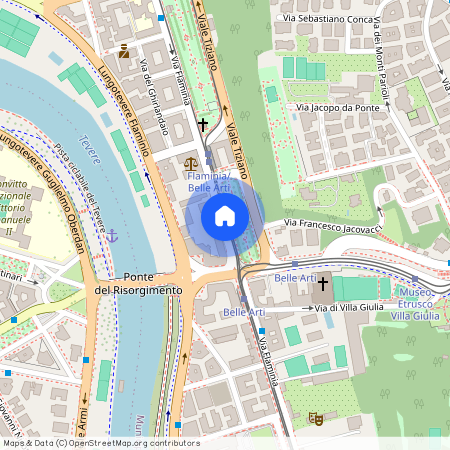 Via Flaminia, Rome, Lazio 00196