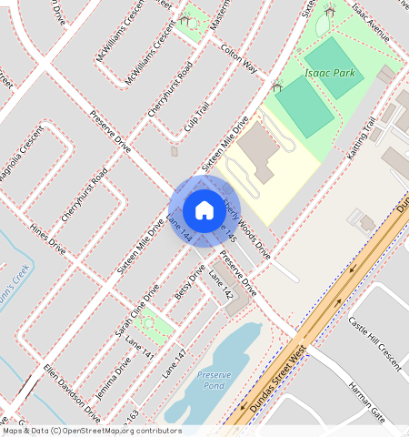 ** Preserve Drive, Oakville