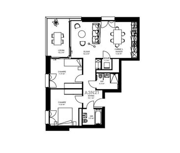 3.5 Zimmer, 76 m², 2. Stock - Photo 1