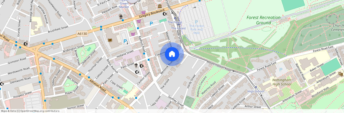 2 61 Bentinck Road, Nottingham, NG7 4AG