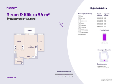 Öresundsvägen 14 A, lgh 1707, Västerbro - Photo 5