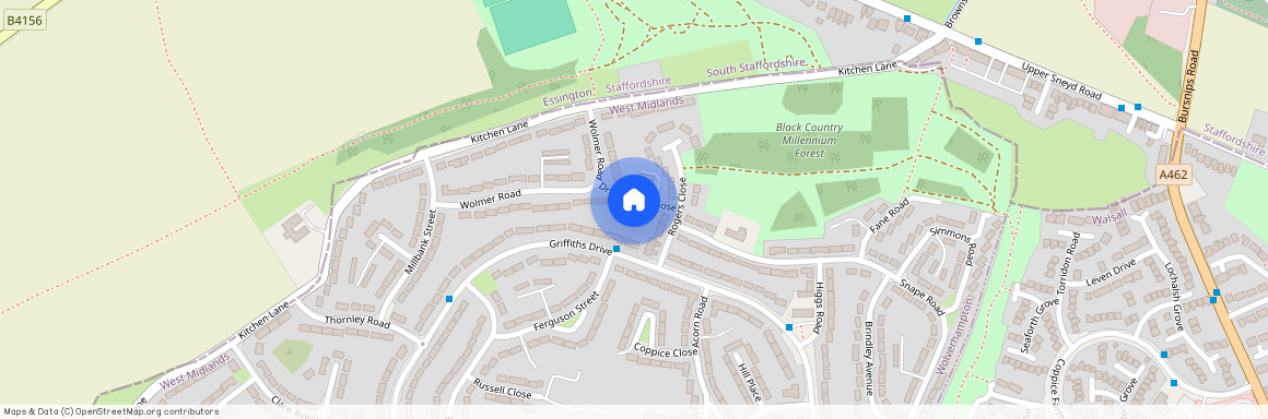 Drummond Close, Wolverhampton, West Midlands, WV11