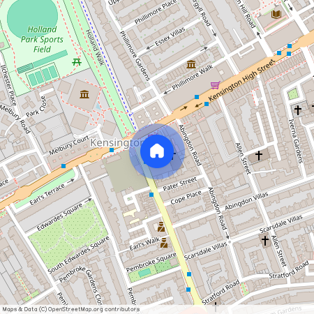 Kensington High Street, London W8