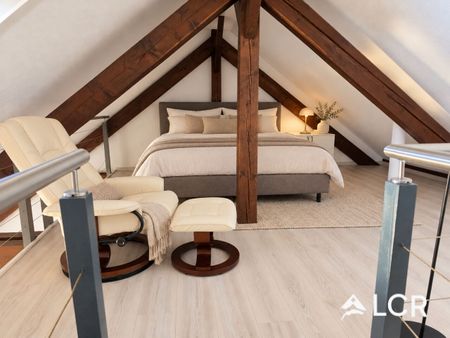 Beau duplex partiellement meublé de 3.5p à Lausanne - Photo 5