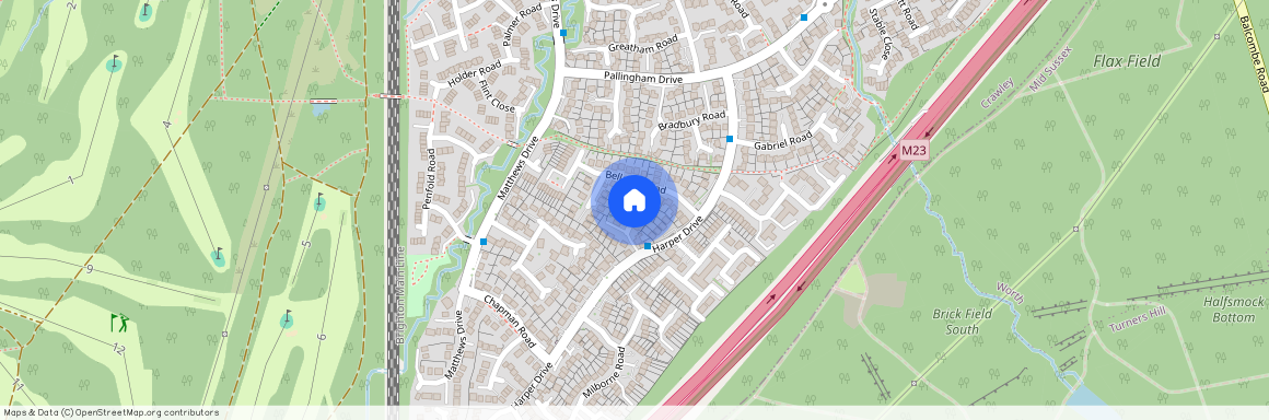 Warner Close, Maidenbower, RH10