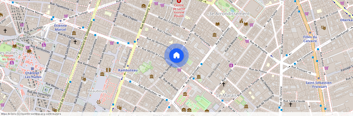 Temple 92, Rue du Temple, Paris