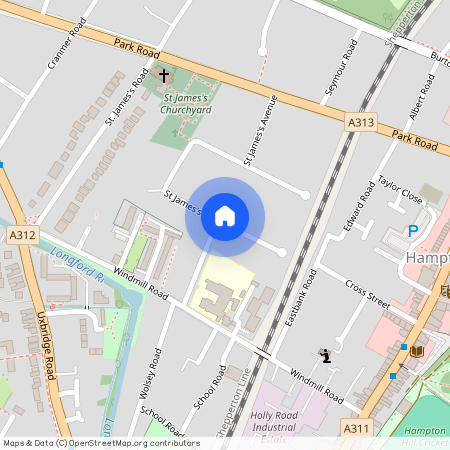 St. James's Avenue, Hampton Hill TW12