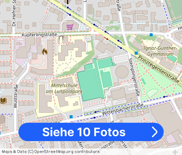 WE 43 Apianstr. 10c: 2-Zi-Wohnung im 1.OG, o. Balkon, o. EBK - Foto 1