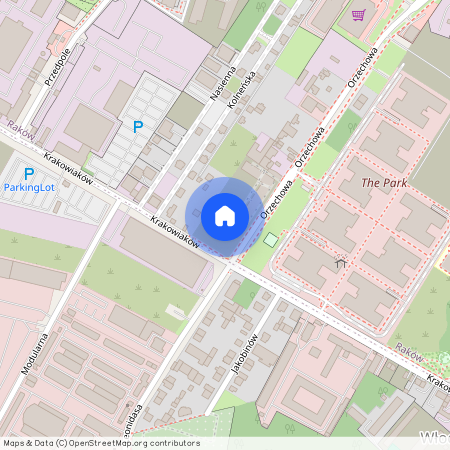 Warszawa, Włochy, Raków, Orzechowa